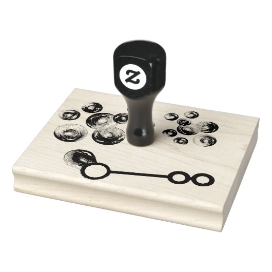 の吹虹のシャボン玉 ラバースタンプ (スタンプ)