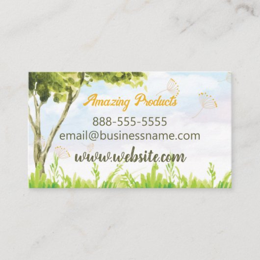 の吹Dandelion名刺 名刺 (正面)