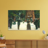 の周囲を示す一般的なフリーモント キャンバスプリント (インサイチュ (リビング))