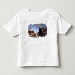の噴水のLozoyaの給水 トドラーTシャツ