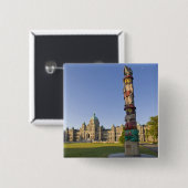 〜の国会建物で 缶バッジ (正面&裏面)