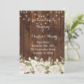 の国結婚紫バラ 招待状 (スタンド正面)