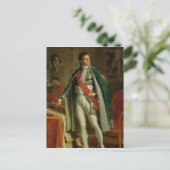 ~の地図を見せるルイ・アレクサンドル・ベルチエ ポストカード (スタンド正面)