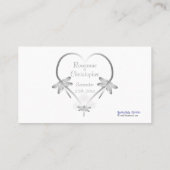 の場所結婚設定カードシルバートンフライ プレイスカード (裏面)