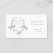 の場所結婚設定カードシルバートンフライ プレイスカード (裏面)