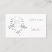 の場所結婚設定カードシルバートンフライ プレイスカード (正面)