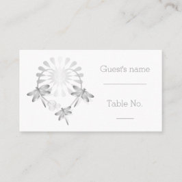 の場所結婚設定カードシルバートンフライ プレイスカード