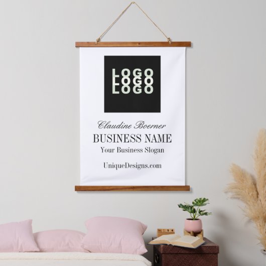 の壁のぶら下がったサインのクラフターズアーティストビジネス 吊り下げ型タペストリー (寝室)