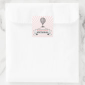 の壮観結婚なステッカー スクエアシール (バッグ)