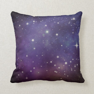*~*の夢みるようで見事な魔法の星明かりの夜 クッション