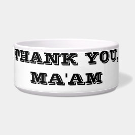 の夫人ありがとう ボウル