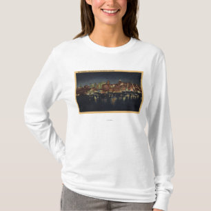 "の女王都市の夜スカイライン Tシャツ