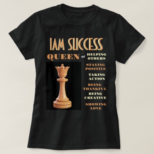 ~の女王 Tシャツ (デザイン正面)