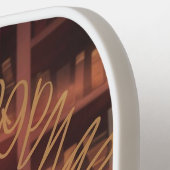 の学バニー ピックルボールラケット (左詳細)