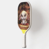 の学バニー ピックルボールラケット (左)