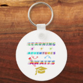 の学冒険が待ち構える最初の学校日 キーホルダー (正面)