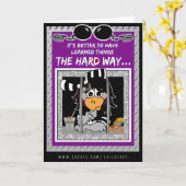 の学懸命方法：Jailbirdグリーティングカード カード (黄色い花)