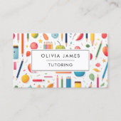 の学教育指導と教えの 名刺 (正面)