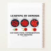 の学浸透は致命的な結果を引き起こす プランナー手帳 (裏面)