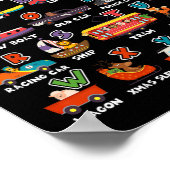 の学輸送動物の手紙Abcs先生 ポスター (角)