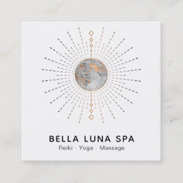 *~*の宇宙の月エネルギーは月のシャーマンを放射します スクエア名刺