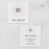 *~*の宇宙の月エネルギーは月のシャーマンを放射します スクエア名刺 (正面/裏面)