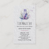 *~*の宇宙は空の水晶のメーソンジャーの宇宙を主演します 名刺 (裏面)