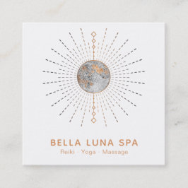 *~*の宇宙エネルギーは月月のシャーマンを放射します スクエア名刺