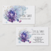 *~*の宇宙宇宙は霊魂CrystalsTarotを主演します 名刺 (正面/裏面)