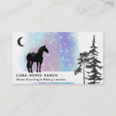 *~*の宇宙星の月の馬牧場虹のシャーマン 名刺 (正面)