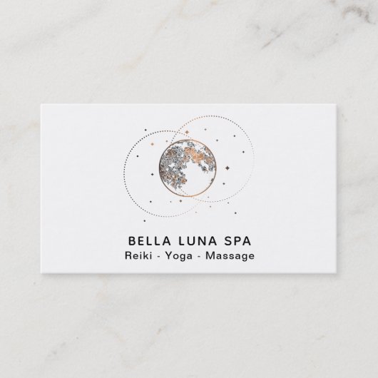 *~*の宇宙星の月は宇宙月のシャーマンを鳴らします 名刺 (正面)