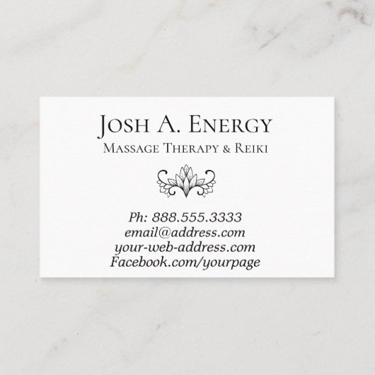 *~*の宇宙星雲のはすGalaxのピンクの紫色 名刺 (裏面)