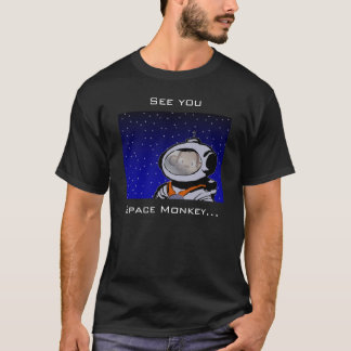 の宇宙猿…会って下さい Tシャツ