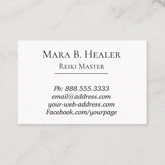 *~*の宇宙銀河系のラベンダーのピンクのモモの星雲 名刺 (裏面)