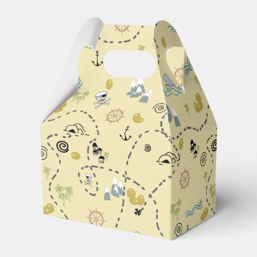 の宝の地図と感謝してい胸来。 フェイバーボックス (裏面サイド)