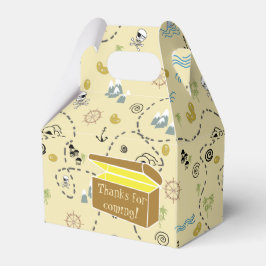 の宝の地図と感謝してい胸来。 フェイバーボックス