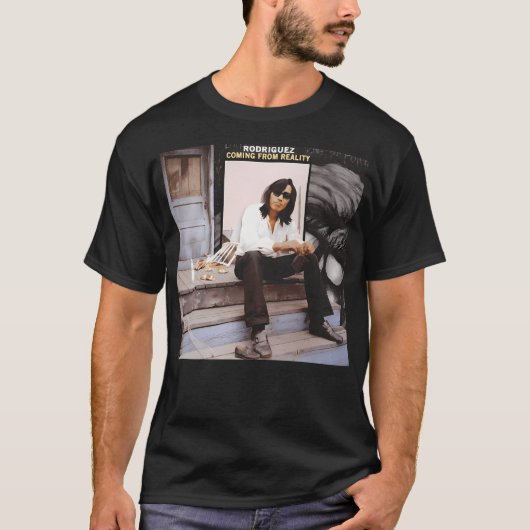 の実来現 – Sixto Rodriguezt Tシャツ (正面)