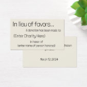 の寄付金の代わりに結婚は (デスク)