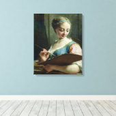 の寓話絵画集 キャンバスプリント (インサイチュ (ウッドフロア))