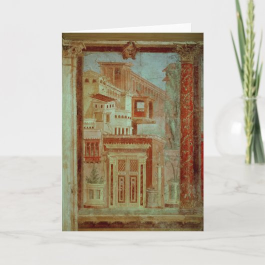 の寝室からのCubiculumからのパネル カード (正面)