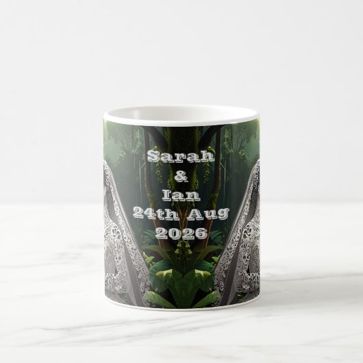 の対結婚婚約ギフトアイディア コーヒーマグカップ (中央)
