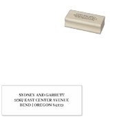 の対結婚差出人住所ゴム印 ラバースタンプ (押印)