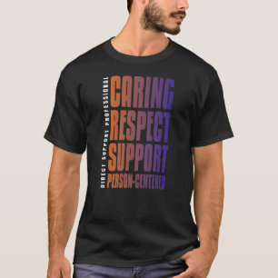 の尊重気にサポート人中心のDSP Tシャツ