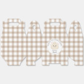 の小さな餃子の赤ちゃんシャワーありがとうござ来う フェイバーボックス (見開き)