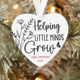 の小救済さな心が先生を育てる オーナメント