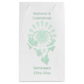 の小結婚抱き枕ペパーミント蝶 スモールペーパーバッグ (裏面)