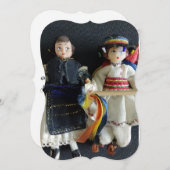 の平結婚平サンキューカードルーマニア国民 (正面/裏面)