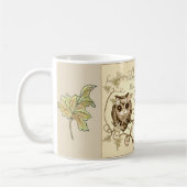 ~の幸せな秋の~のマグ コーヒーマグカップ (左)