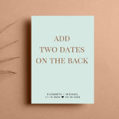 の幸結婚福にパーティーミント披露宴 招待状