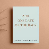 の幸結婚福にパーティーミント披露宴 招待状